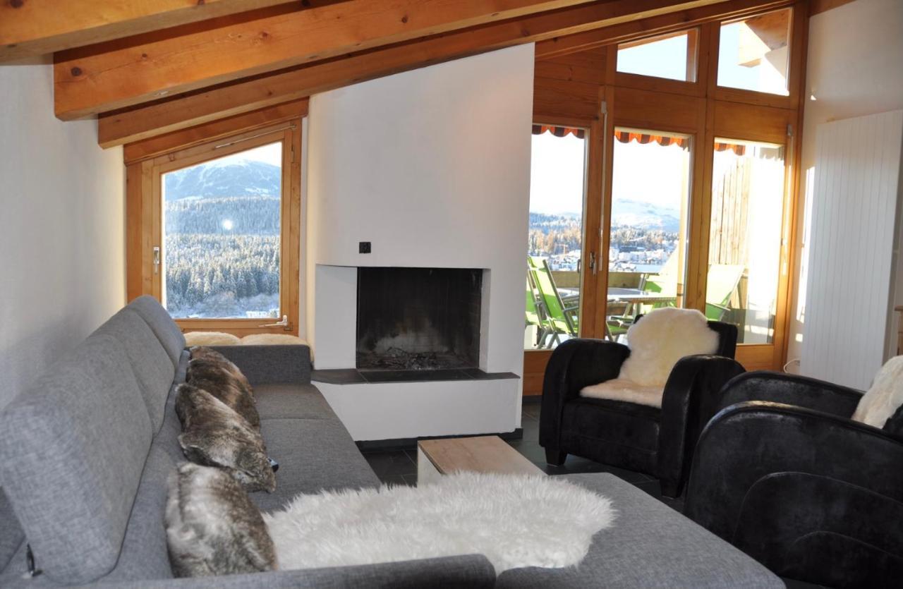 Crap Da Flem - 3.5 Zimmer Ferienwohnung Am Sonnenhang Von Flims Zewnętrze zdjęcie