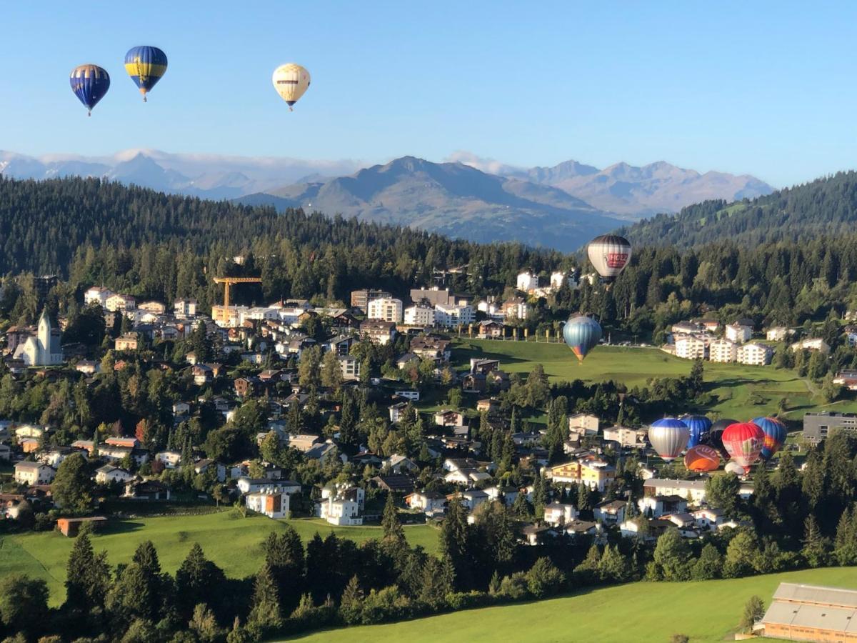 Crap Da Flem - 3.5 Zimmer Ferienwohnung Am Sonnenhang Von Flims Zewnętrze zdjęcie