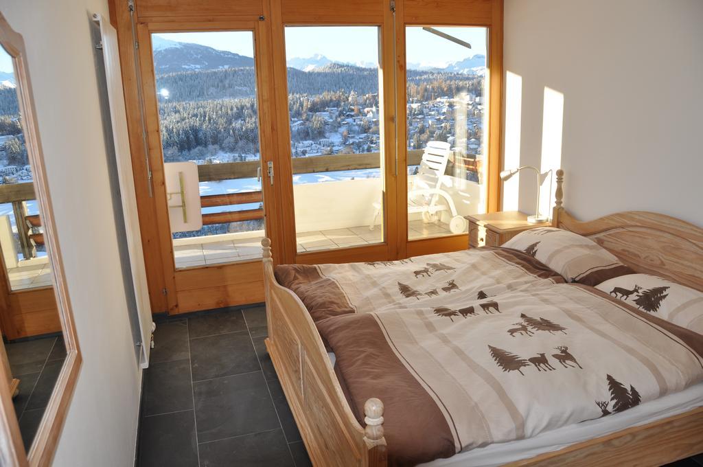 Crap Da Flem - 3.5 Zimmer Ferienwohnung Am Sonnenhang Von Flims Zewnętrze zdjęcie